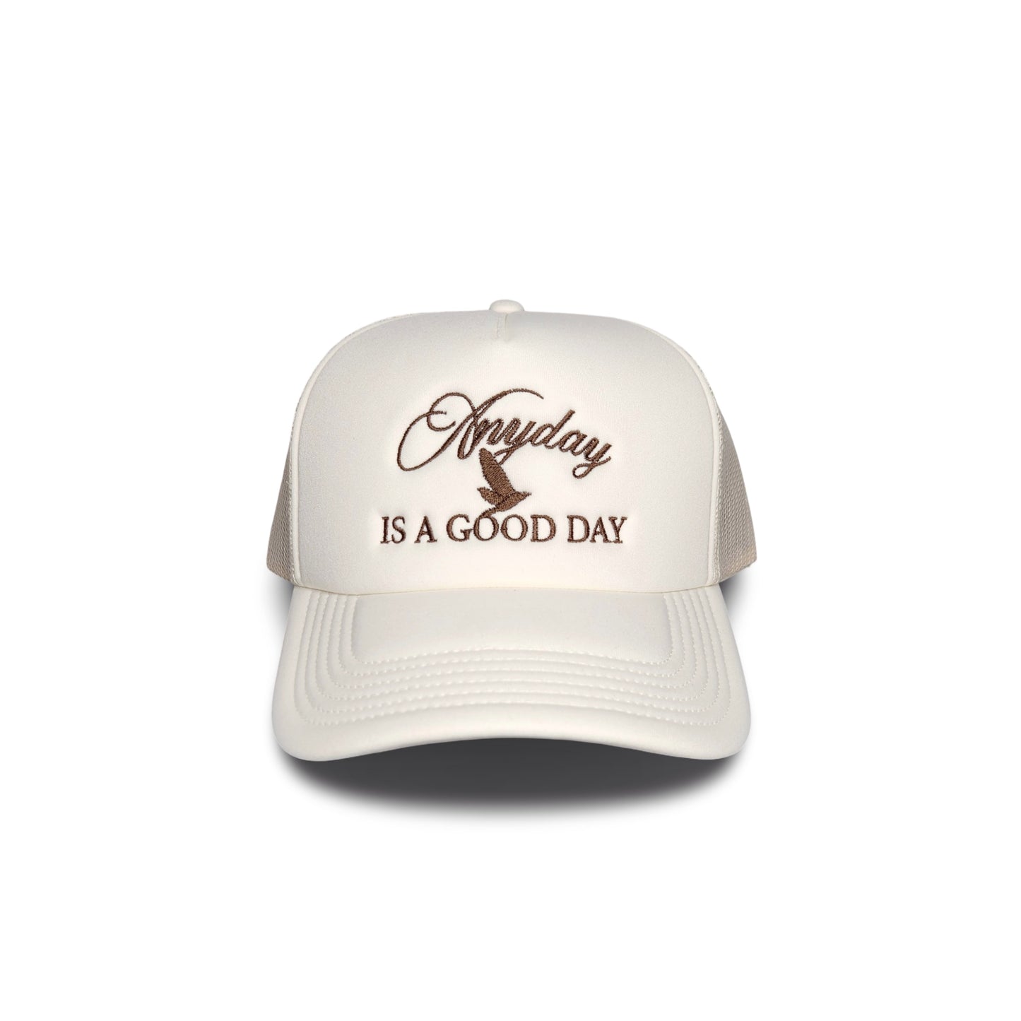 A NEW YORK DAY "GOOD DAY" FOAM TRUCKER HAT