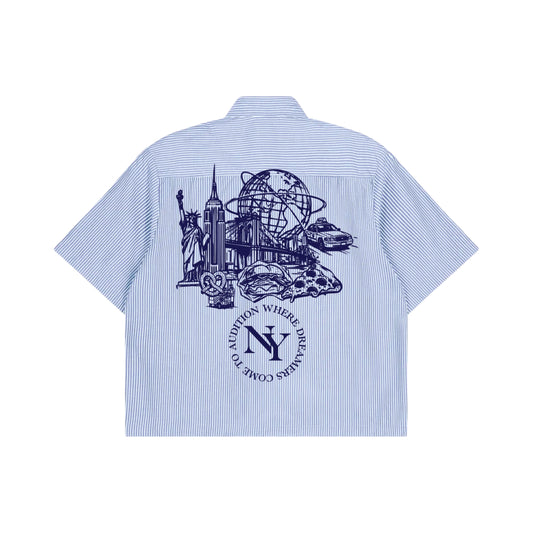 A NEW YORK DAY "COLLAGE" SHIRT