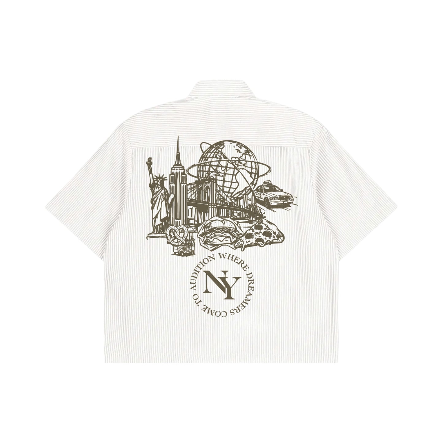 A NEW YORK DAY "COLLAGE" SHIRT