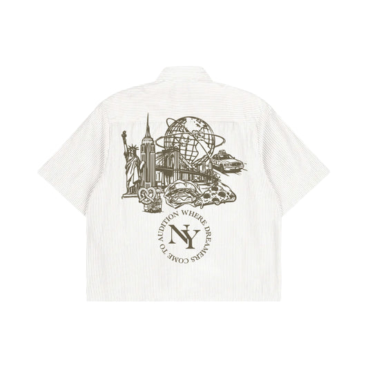 A NEW YORK DAY "COLLAGE" SHIRT