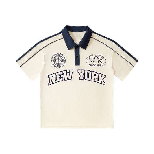 A NEW YORK DAY "DREAMERS" POLO SHIRT