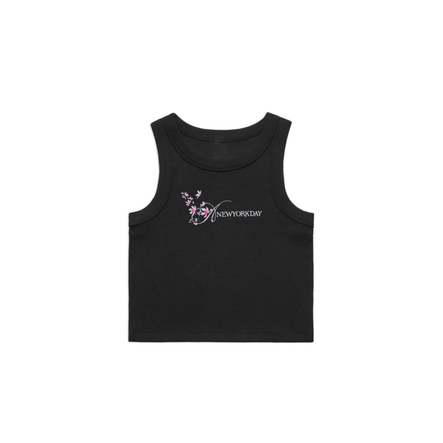 A NEW YORK DAY "BLOSSOM" WOMEN'S RIB TANK