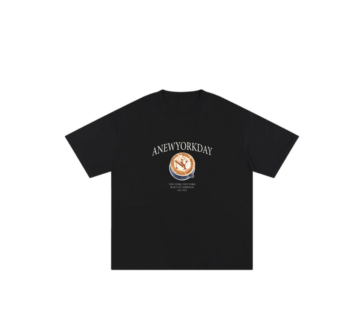 A NEW YORK DAY "CAFE" TEE