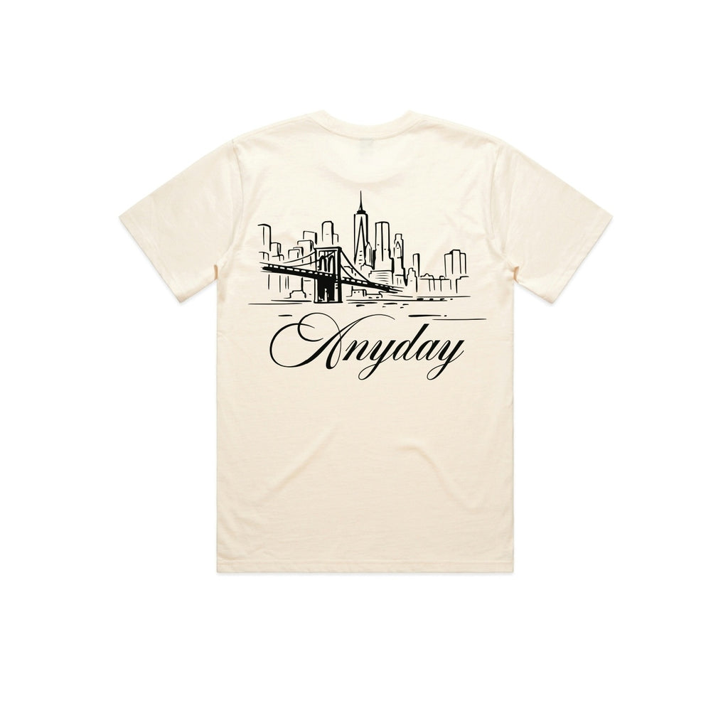 A NY DAY "DUMBO SKYLINE" TEE