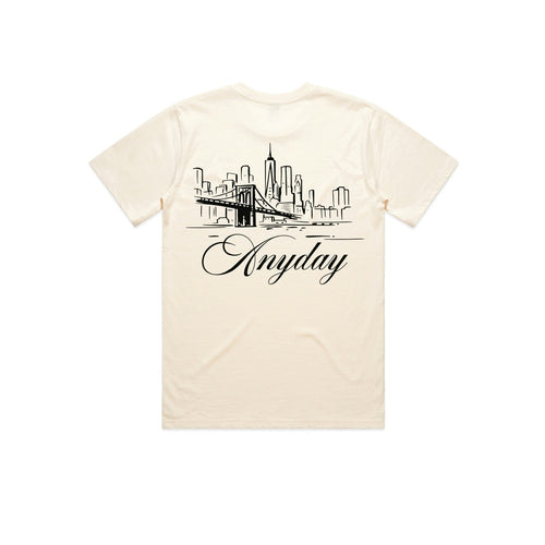 A NY DAY "DUMBO SKYLINE" TEE